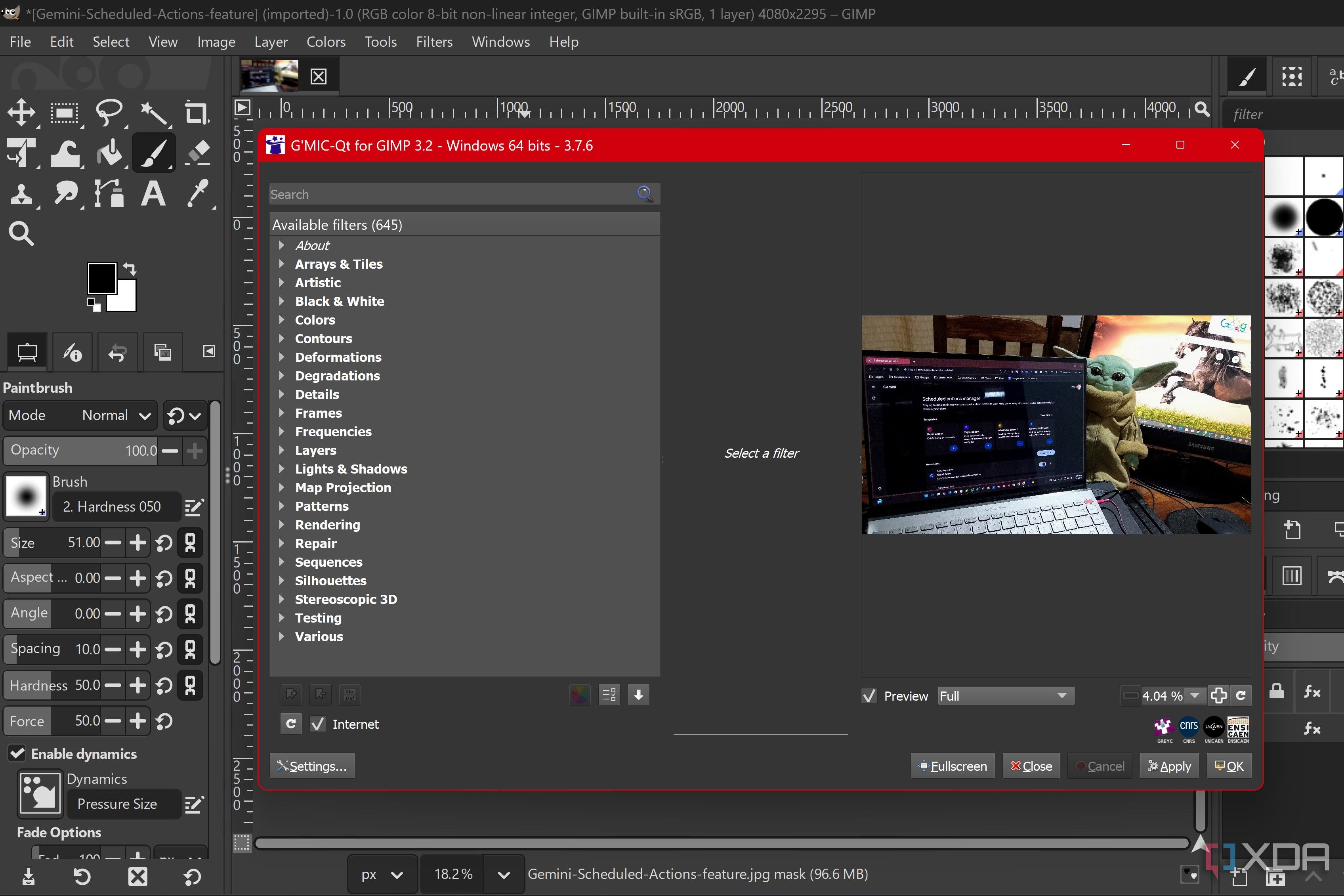 I ditched PhotoFiltre for GIMP, and it's the upgrade I didn't know I needed