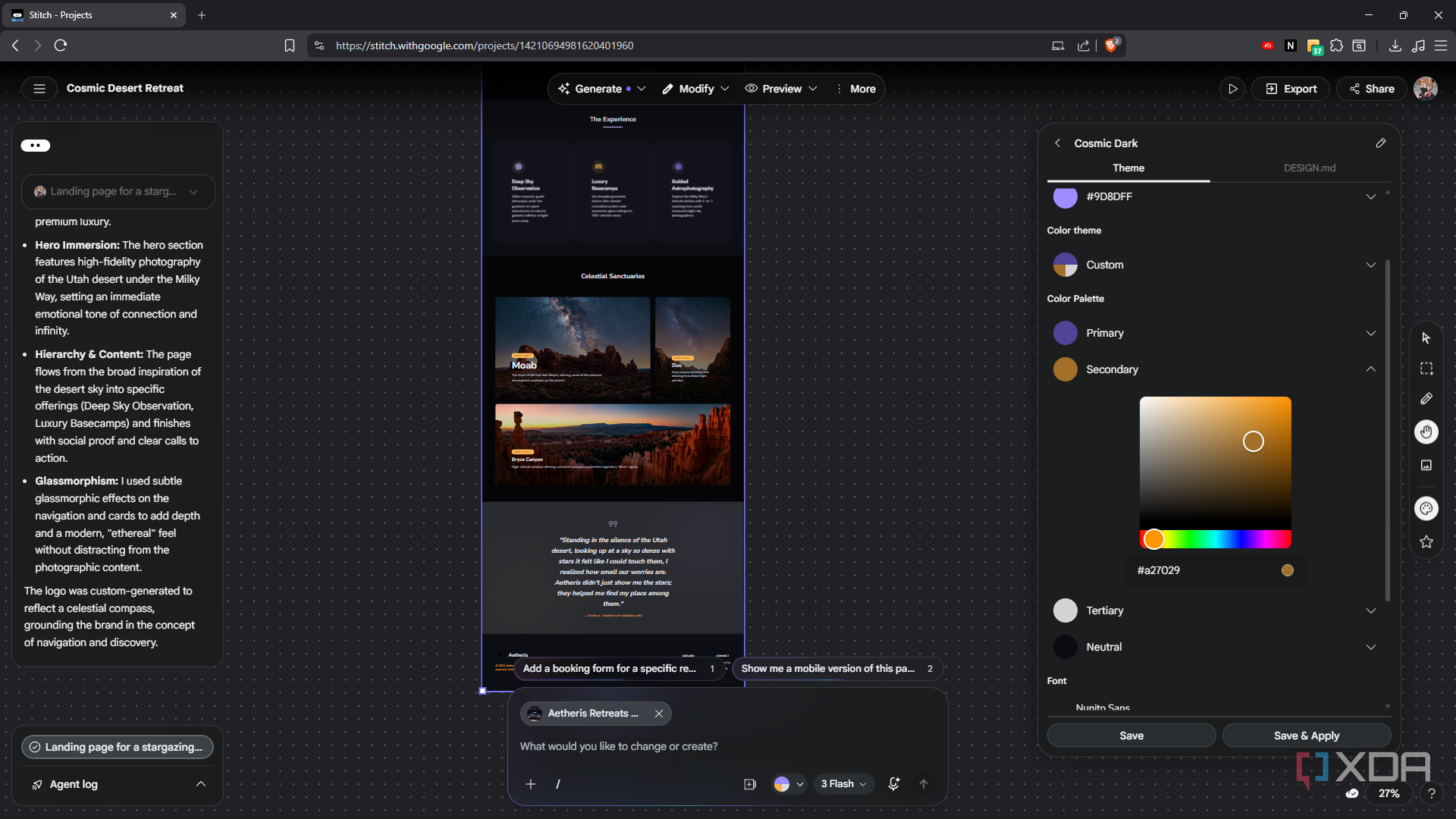 I tried this underrated Google Labs tool to vibe-code my UI designs ...
