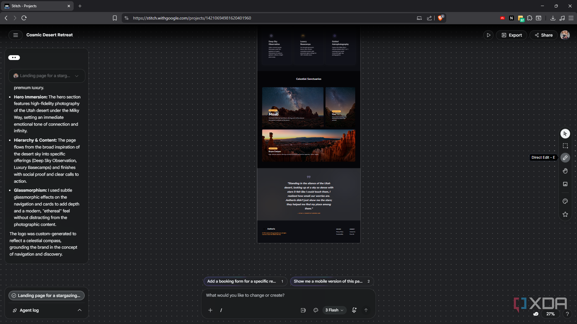 I tried this underrated Google Labs tool to vibe-code my UI designs ...