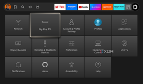Fire TV Stick settings