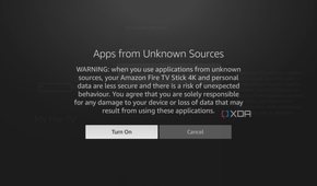 confirm apps from unknown sources