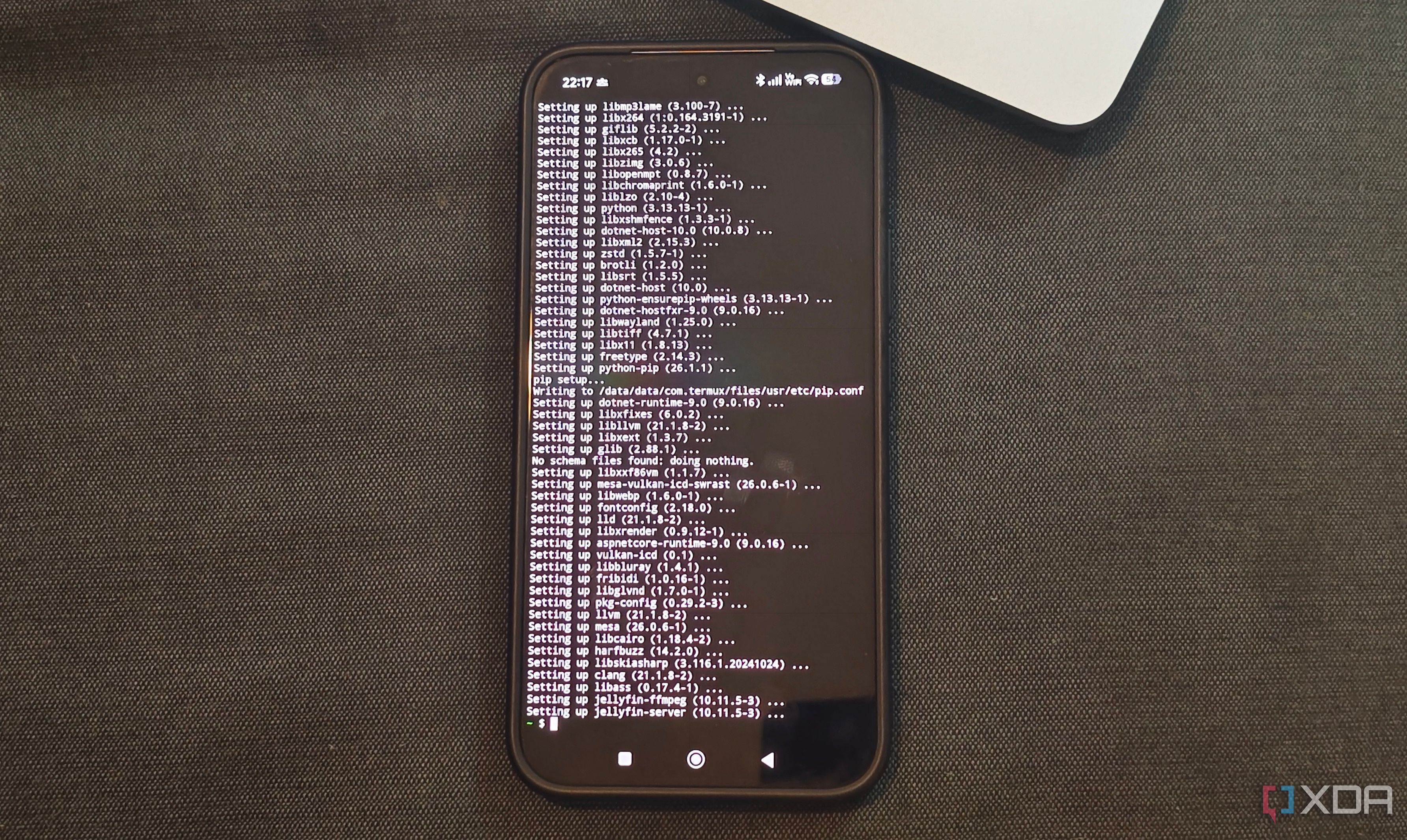 I installed real Linux apps on my Android phone, and it got