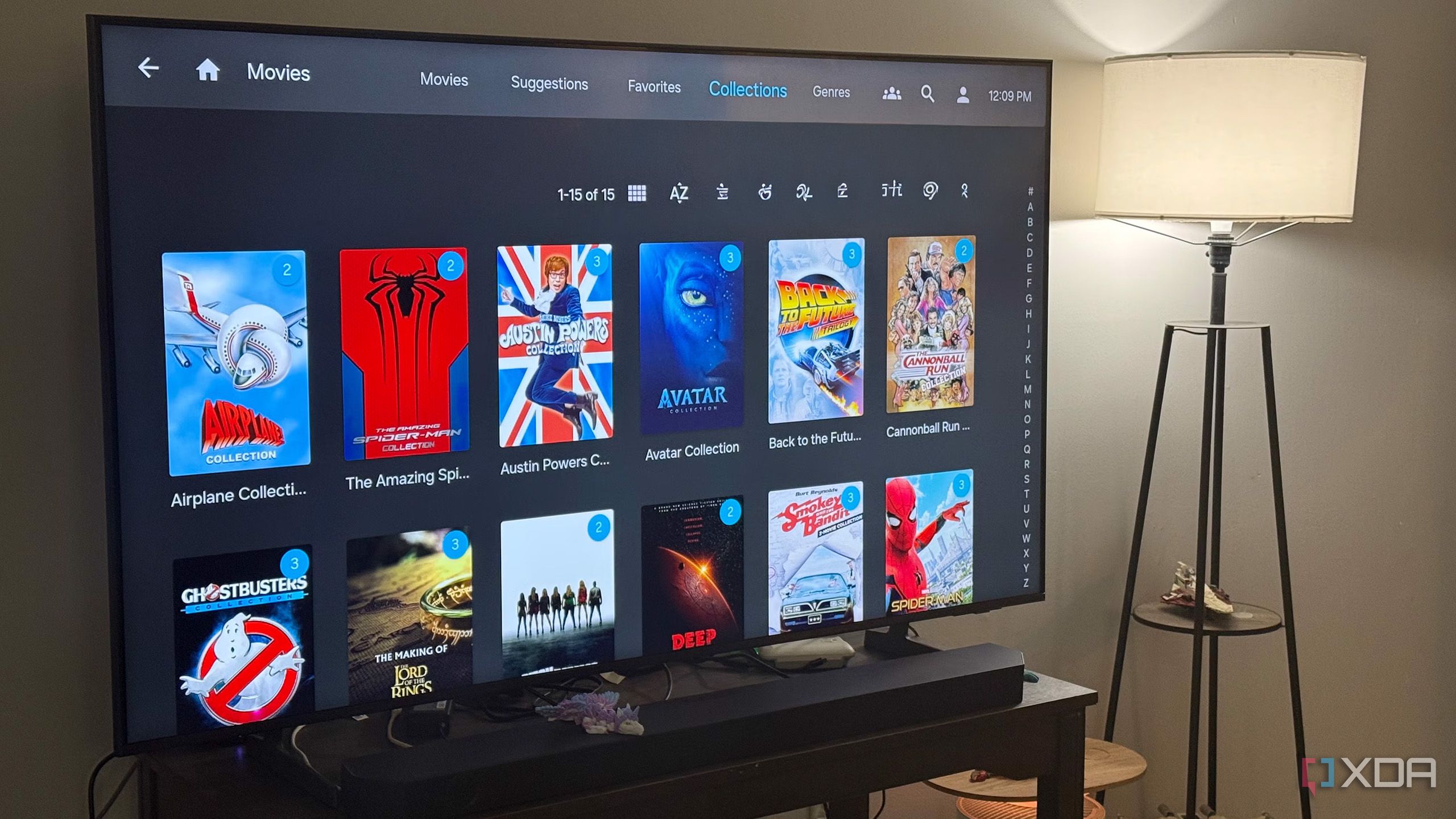 Jellyfin on a TV