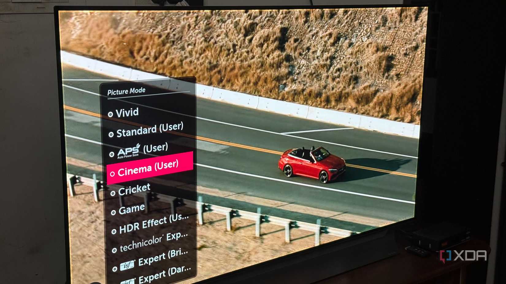Cinema mode finally made my OLED TV look natural, and now Standard mode ...