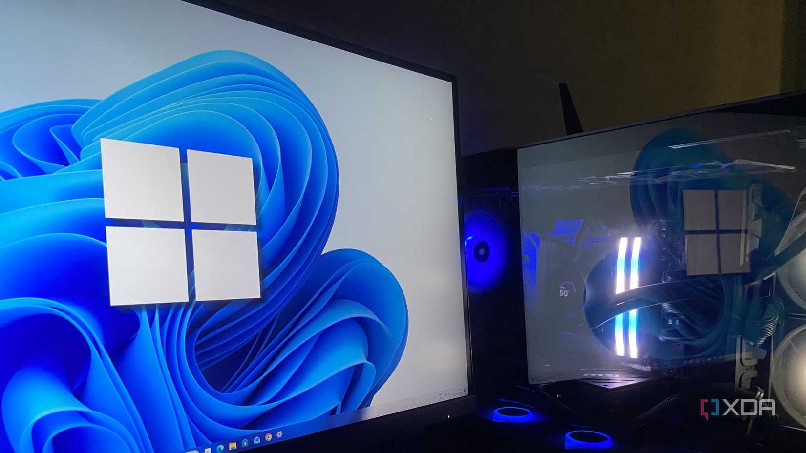 Windows 11 on a gaming PC.