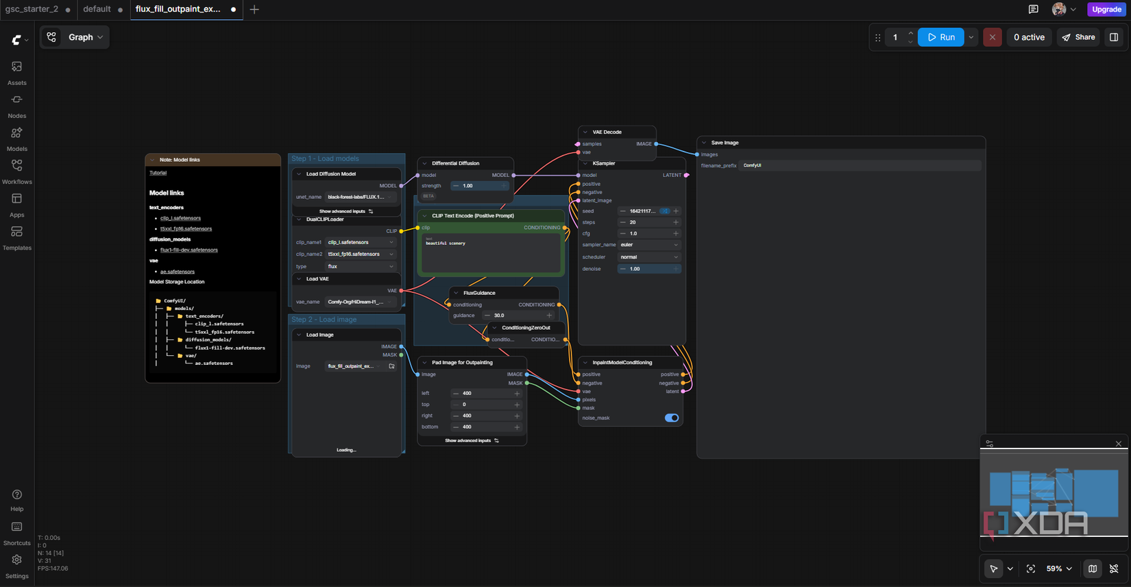 node layout in comfyui