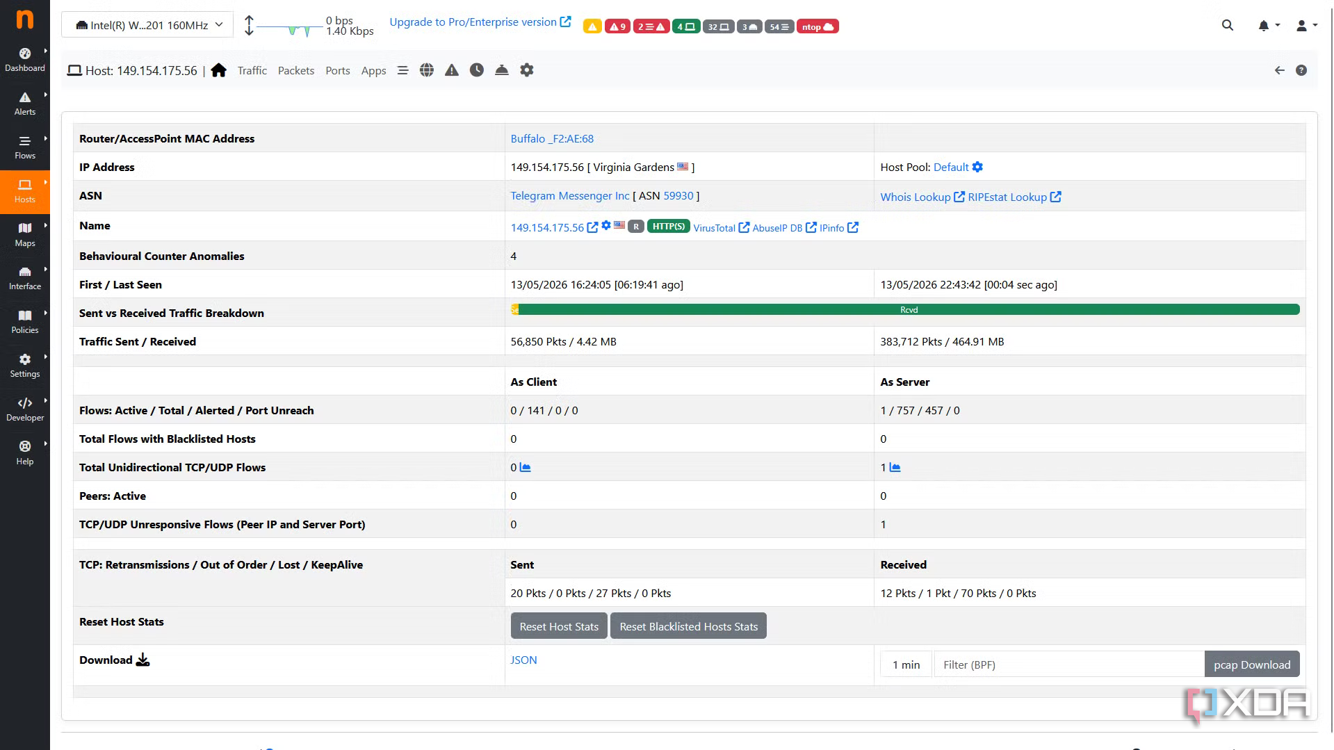 This free network monitor exposed exactly what my devices were sending ...