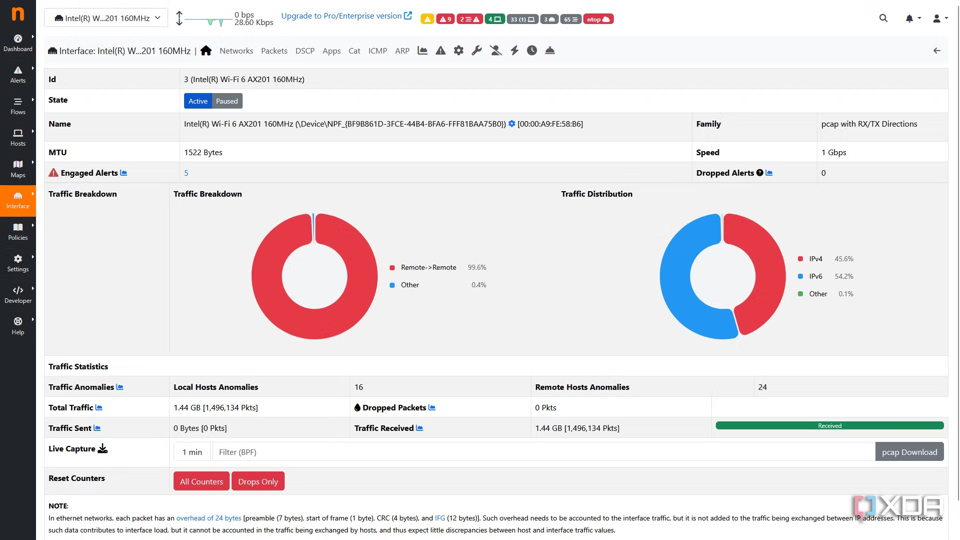 This free network monitor exposed exactly what my devices were sending ...