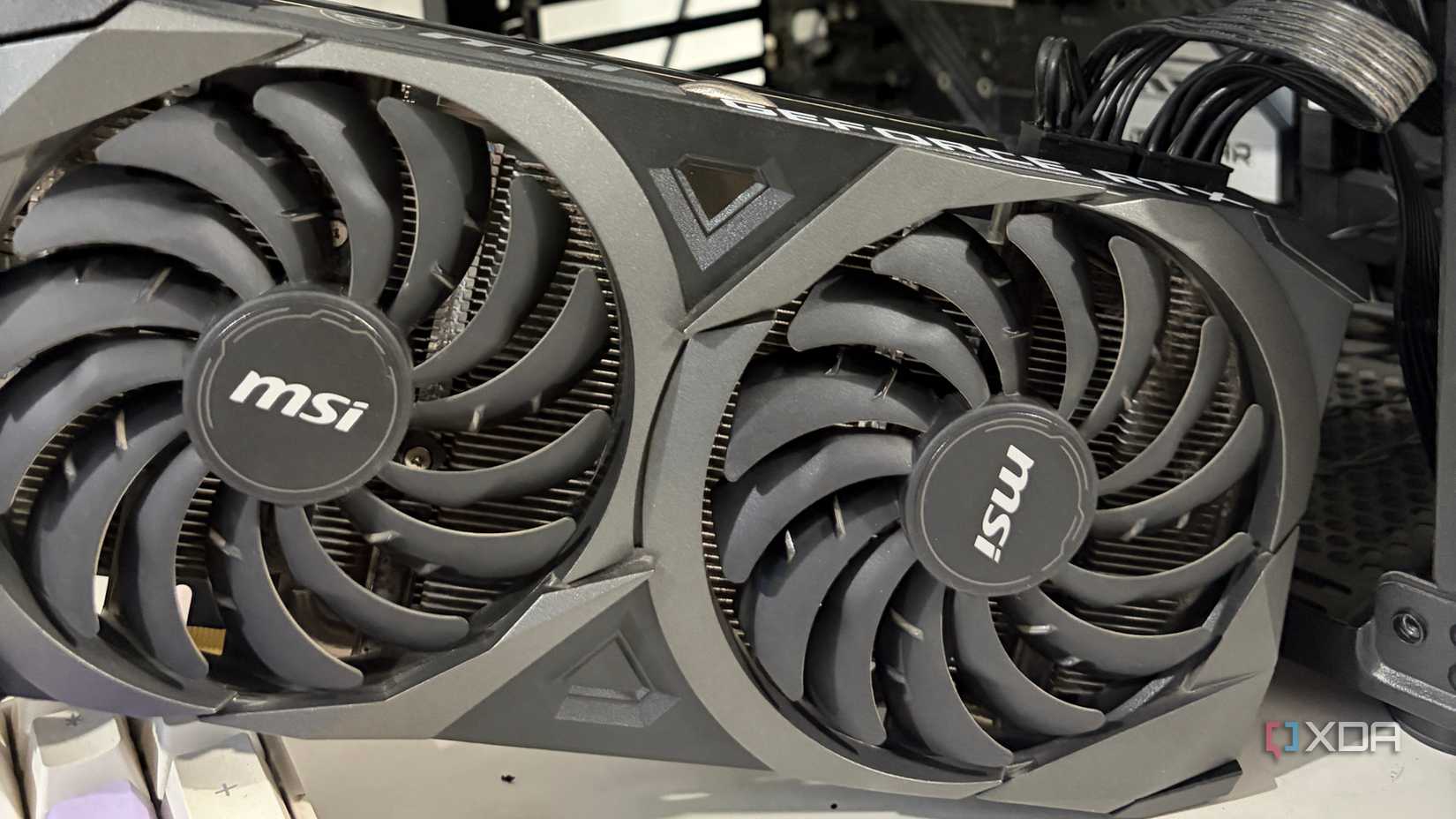 Nvidia RTX 3070 dual-fan from MSI.