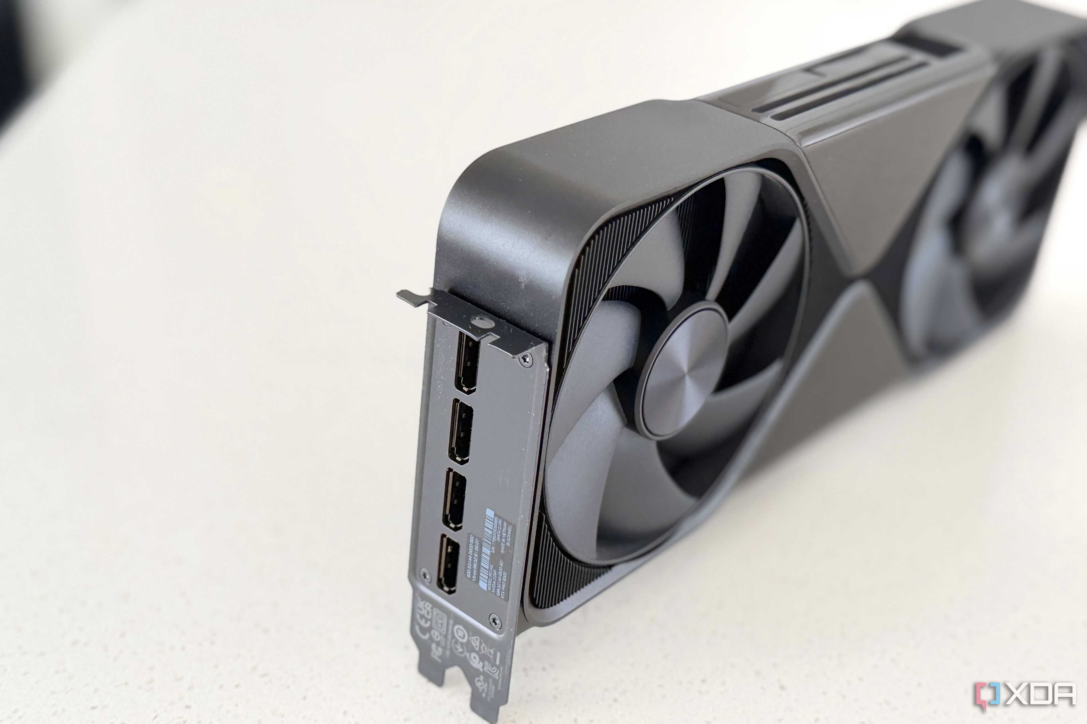 nvidia rtx pro 6000 showing the io ports