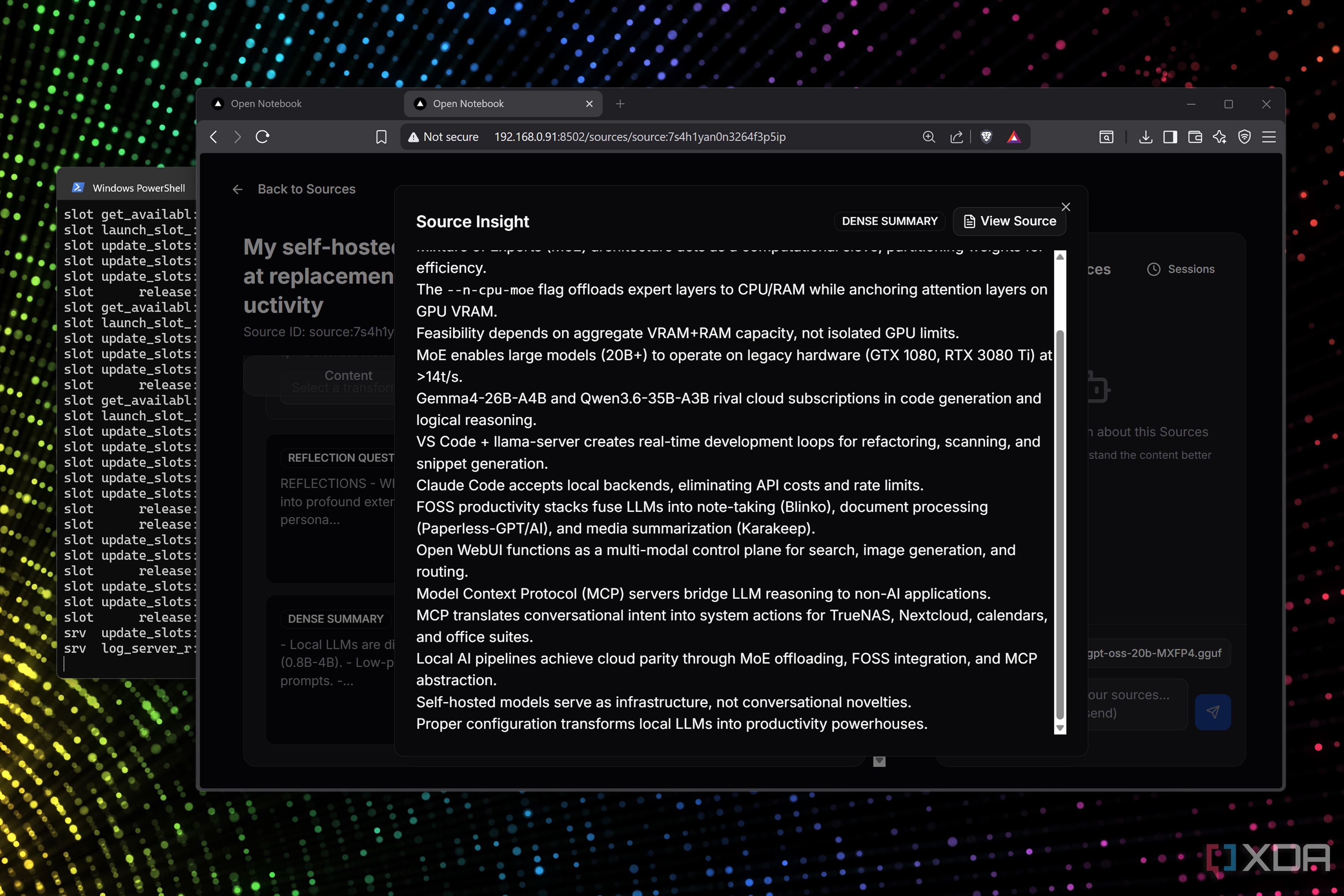I replaced NotebookLM with this free tool that uses my local LLMs