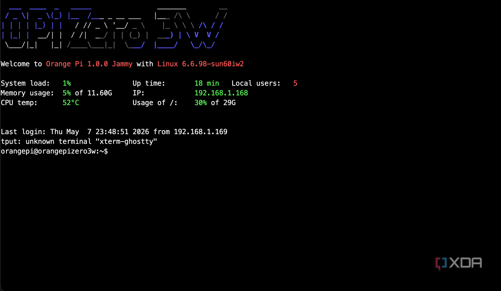orange-pi-logged-in-ssh
