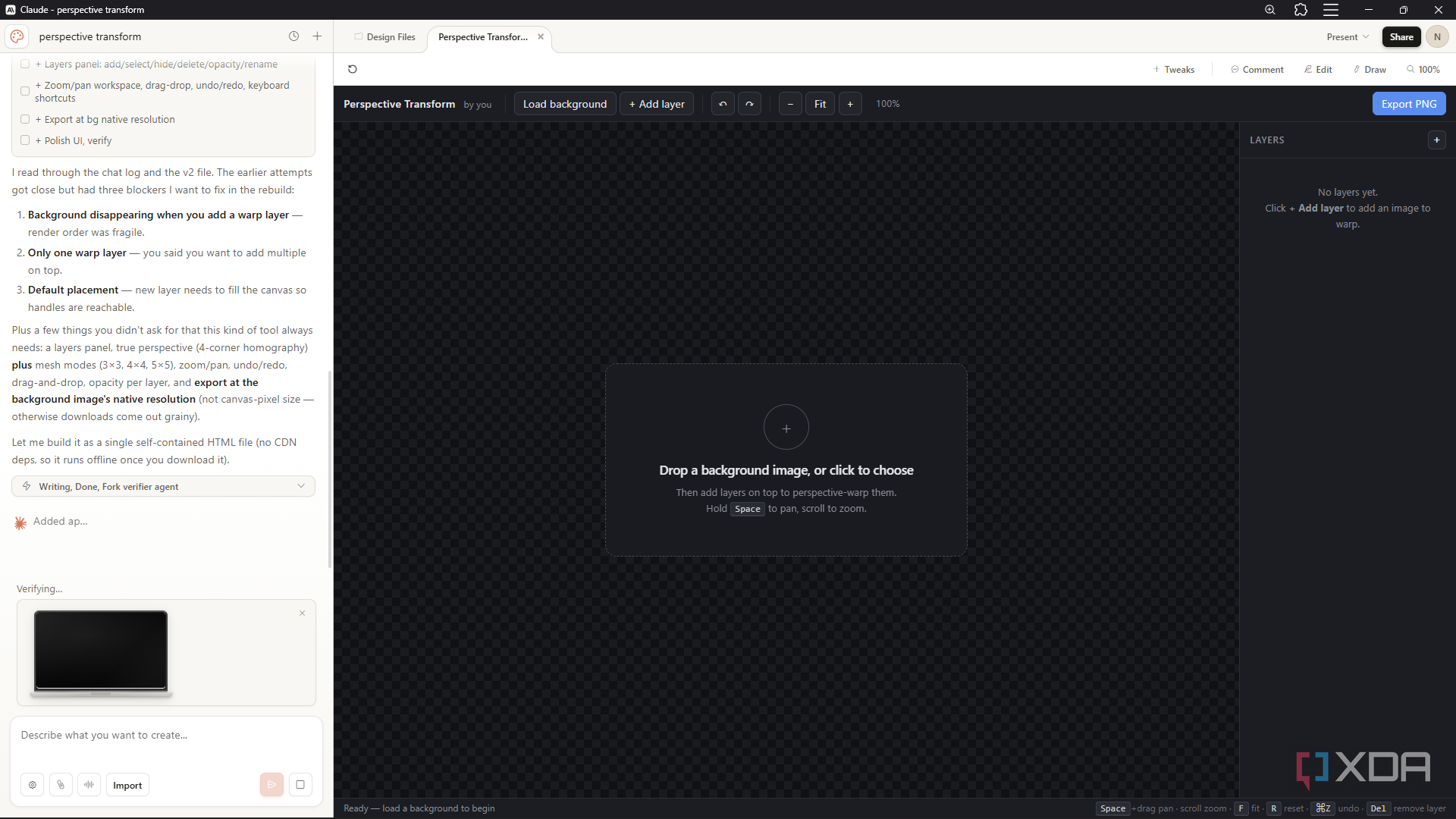 I used Claude to build my own design tool, without writing a single ...