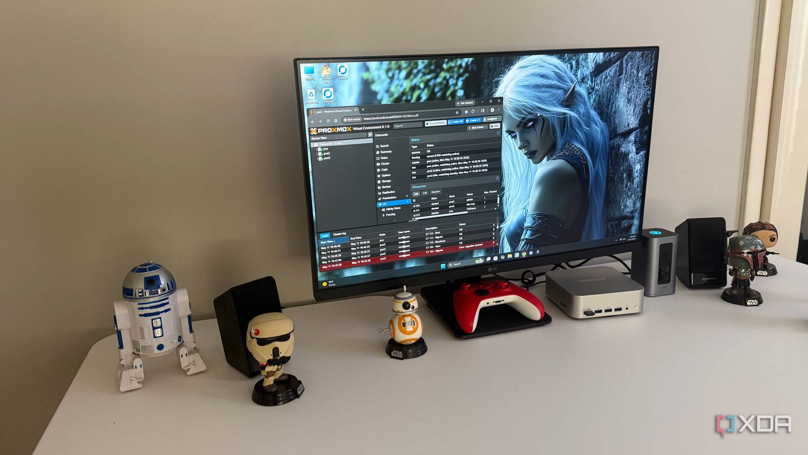 High availability doesn't require matching servers — my three different mini PCs proved it works anyway