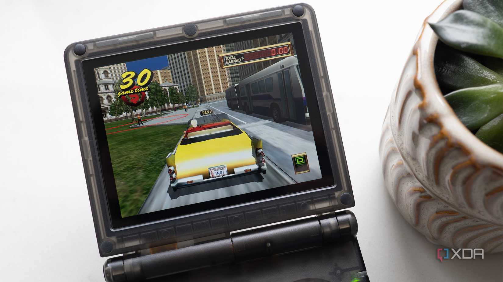 RG34XXSP with Crazy Taxi 2 running on it 