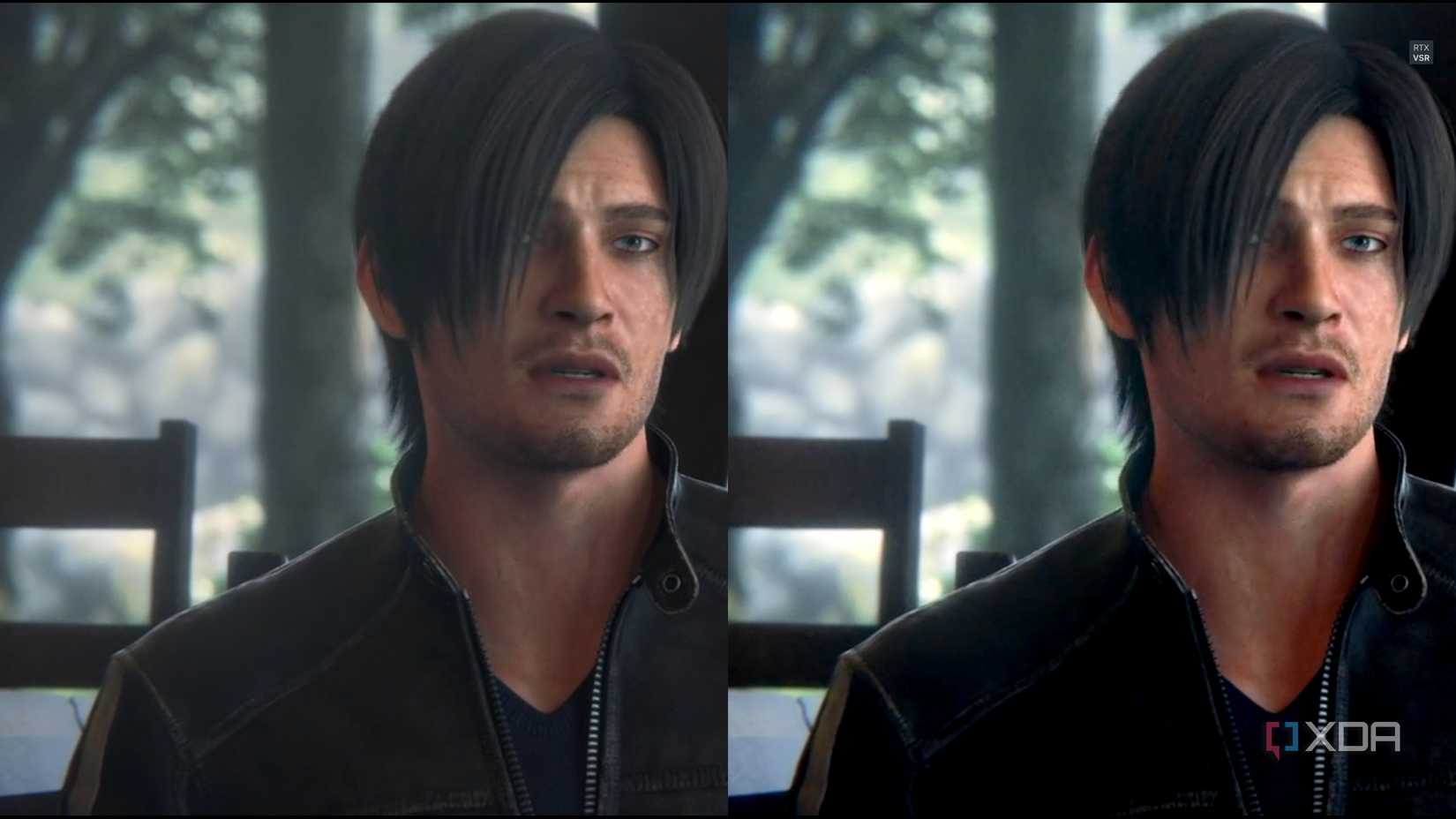 RTX HDR being used in Resident Evil Vendetta.