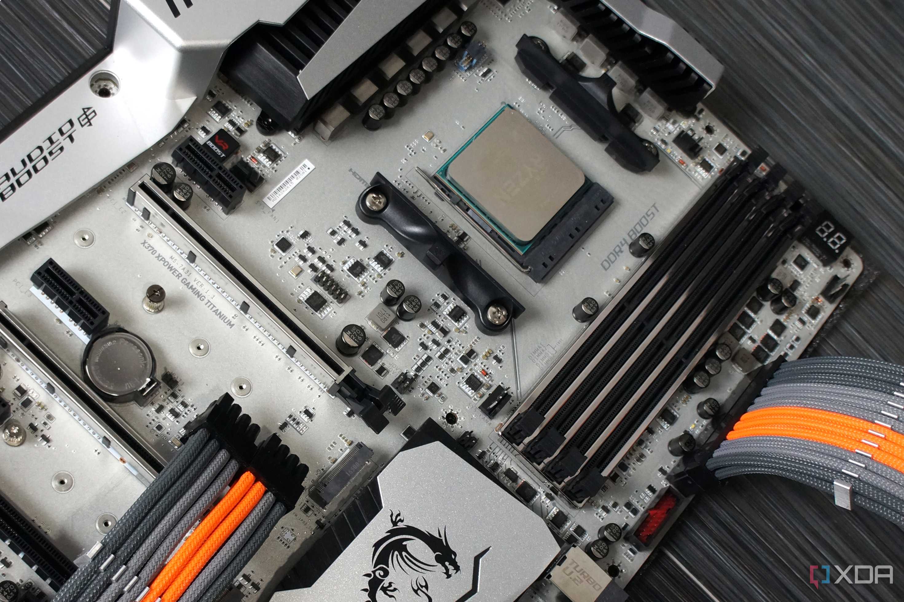 zen 1 cpu on am4 motherboard