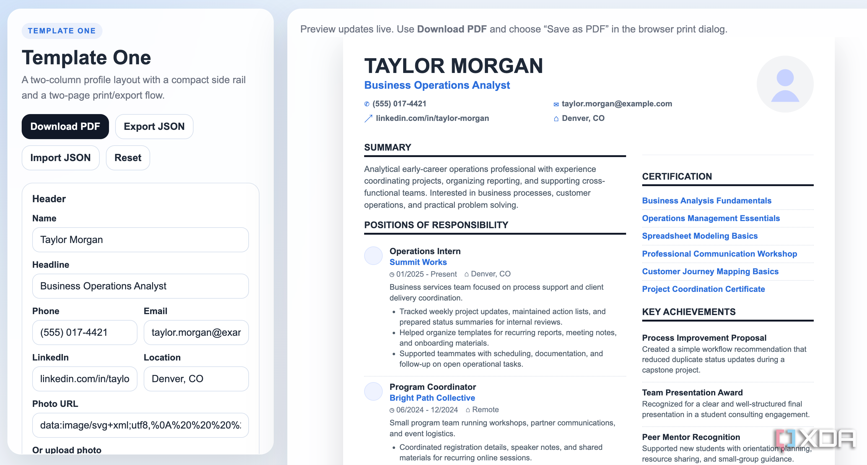 claude site landing page