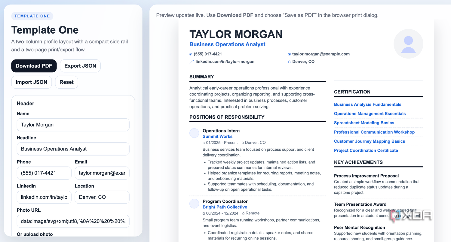 claude site landing page