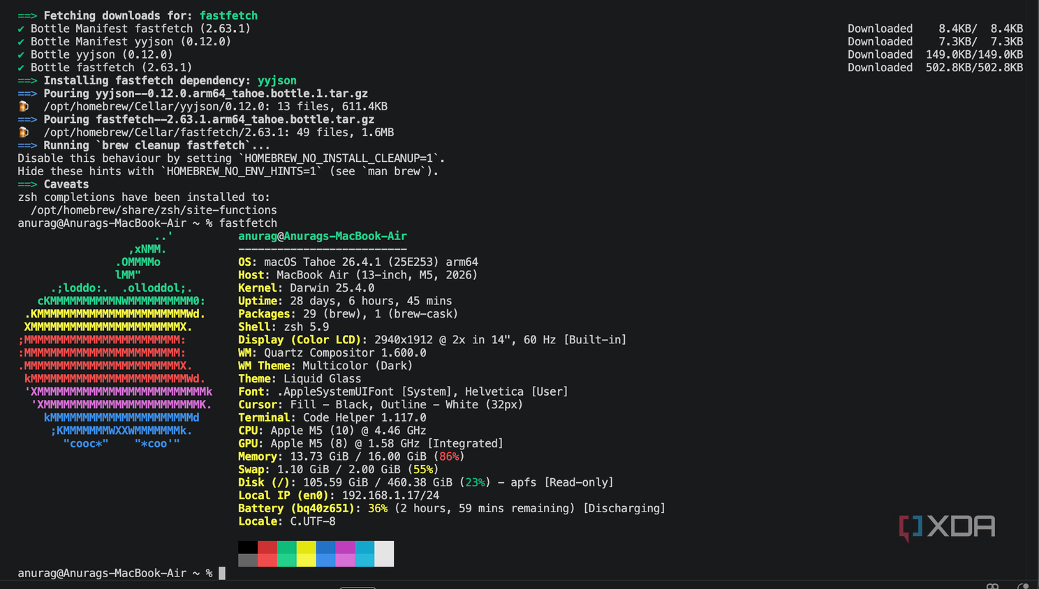 Claude Code Shell I gave Claude Code my dotfiles, and it rewrote my whole shell