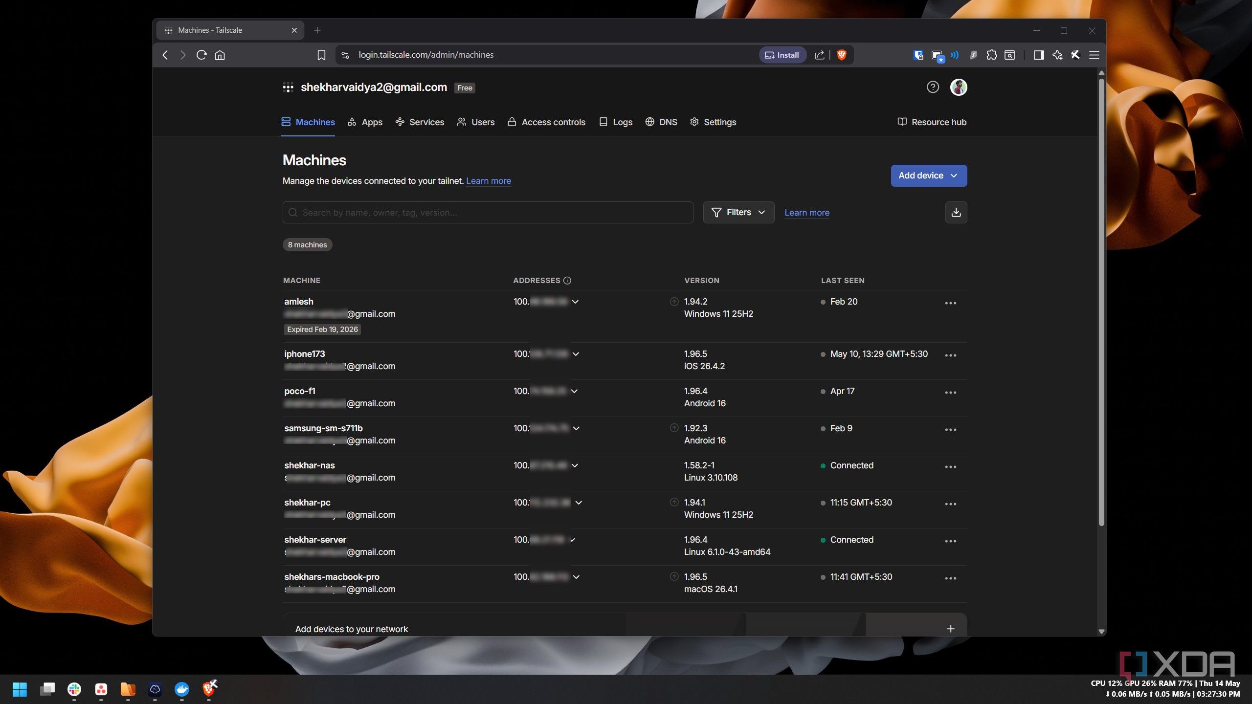 Tailscale is the only home lab change I made this year that I actually ...