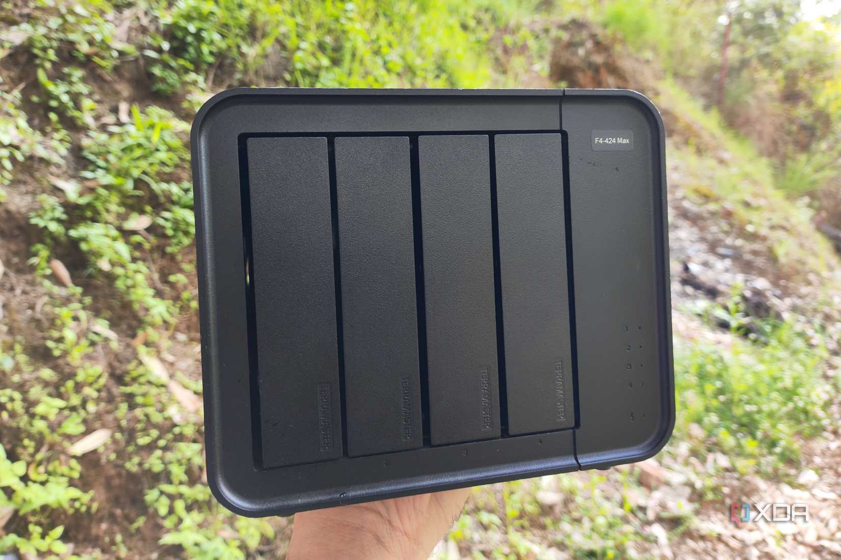 The person holding the NAS
