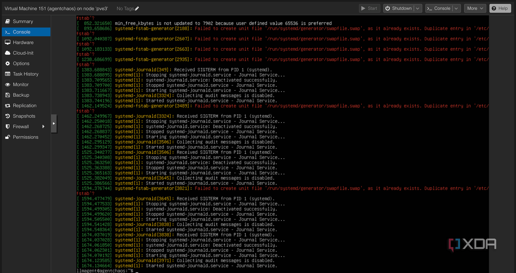 I let two local LLMs fight over how to optimize a Linux VM, and they ...