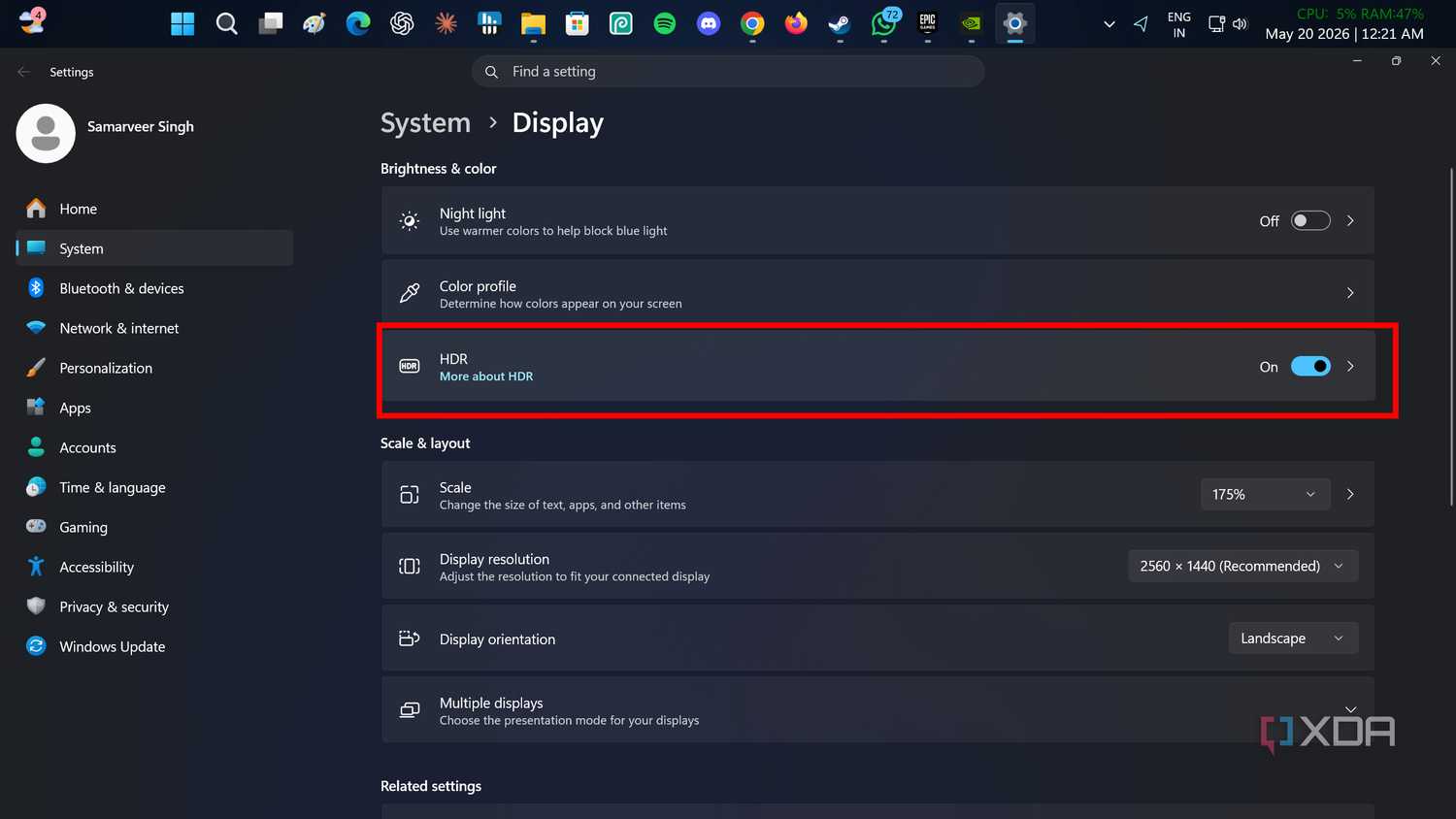 windows-11-display-settings-hdr-toggle