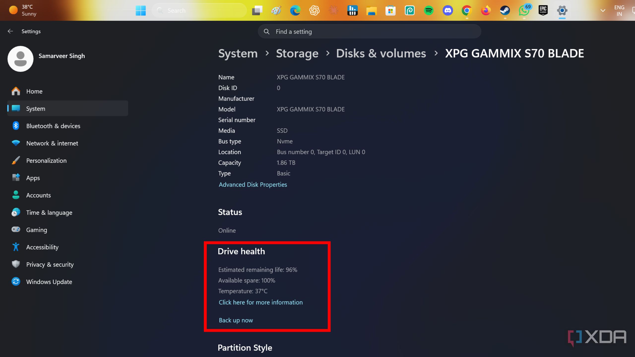 windows-11-smart-settings-drive-health