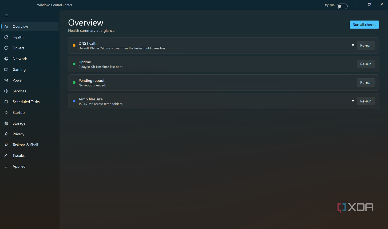 I got tired of hunting through Windows for every setting, so I built my ...
