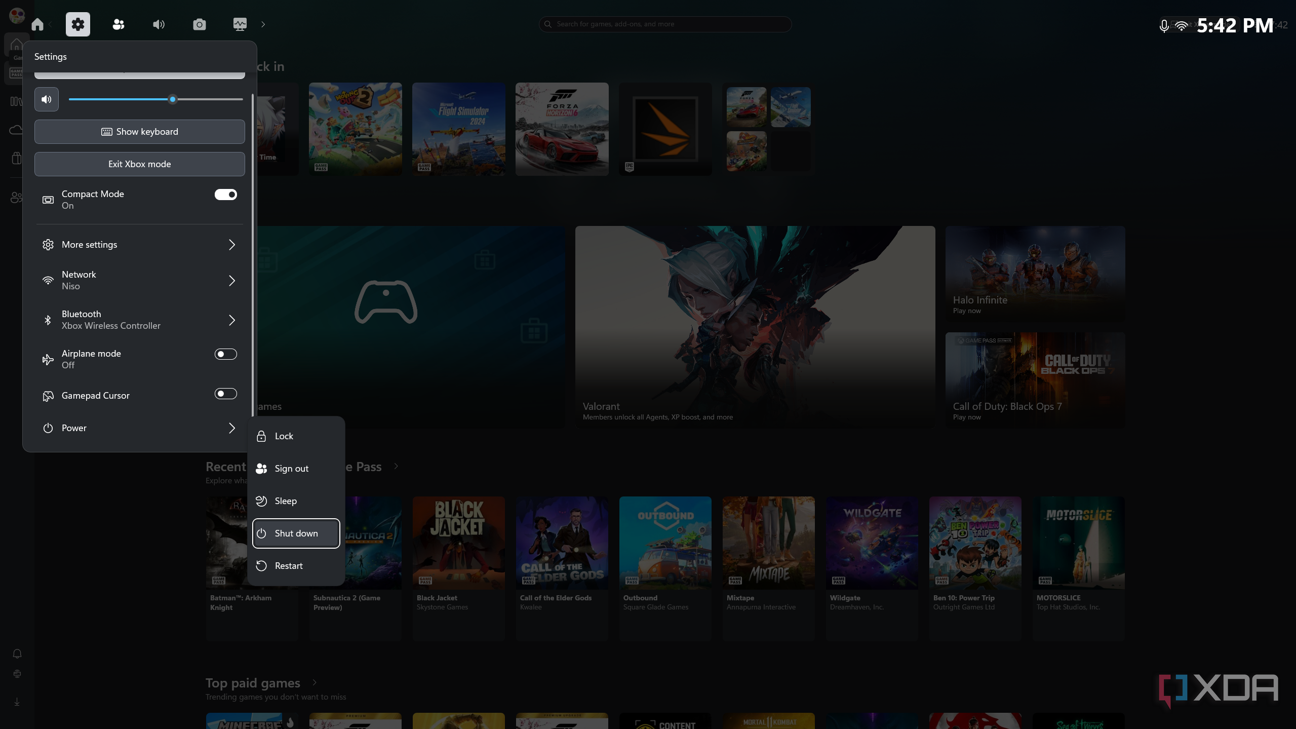 Steam's Big Picture Mode finally has competition, and it's from Microsoft