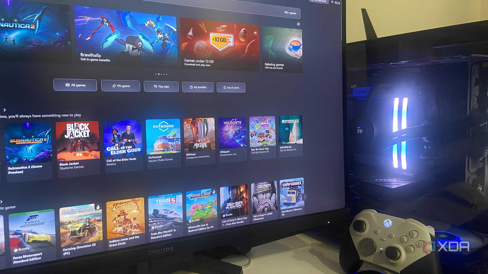 Xbox Computer Console Microsoft's Xbox Mode finally turned my gaming PC into a console, and I ...