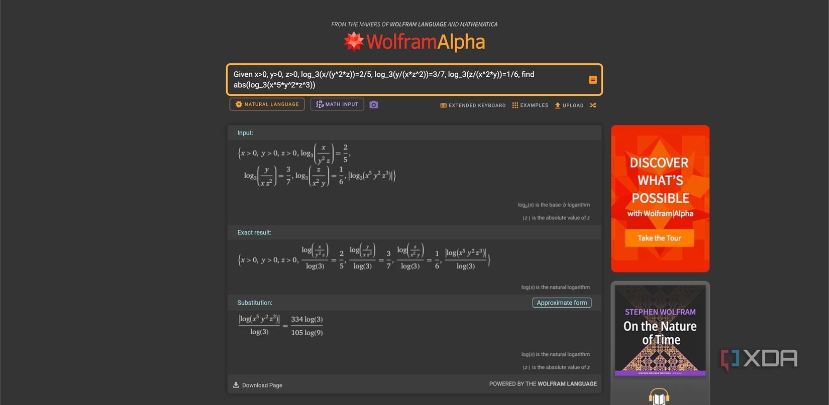 zaya-wolfram-alpha-mathematical-test
