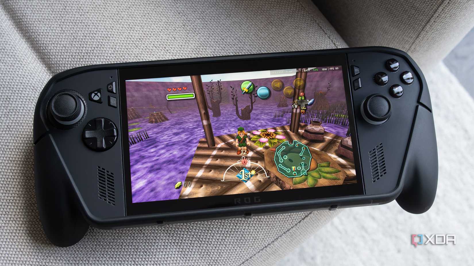 Zelda: Majora's Mask running on 2ships2harkinian 