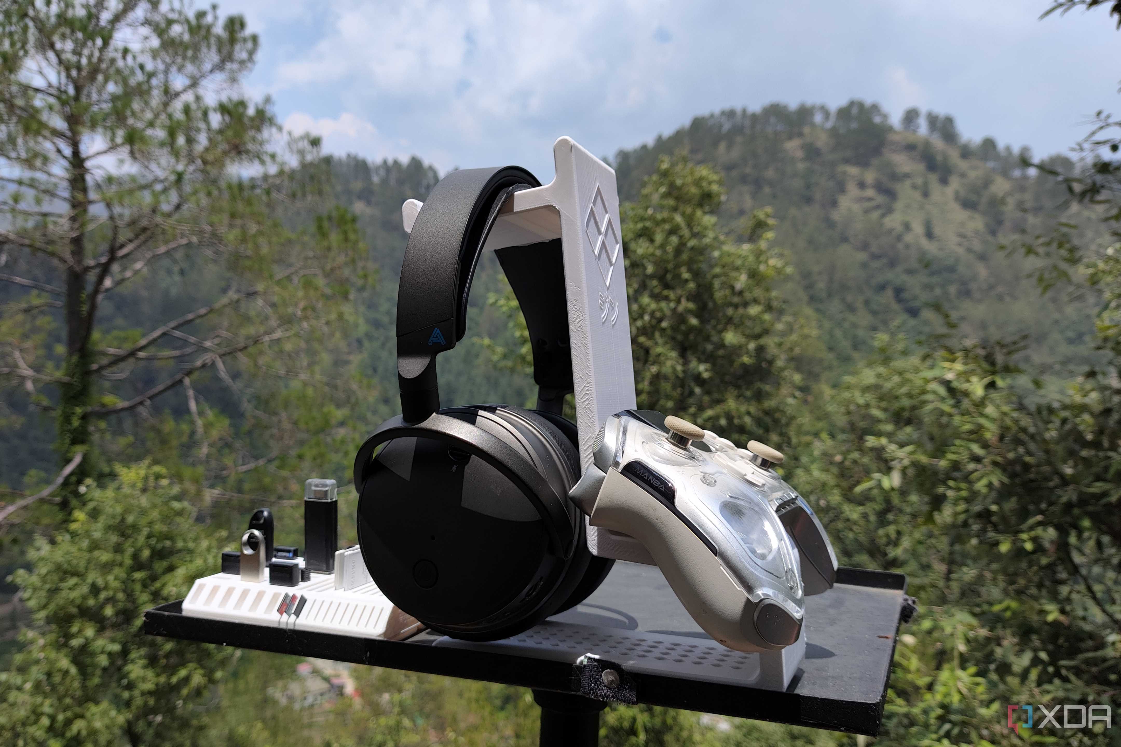 Some 3D-printed accessories
