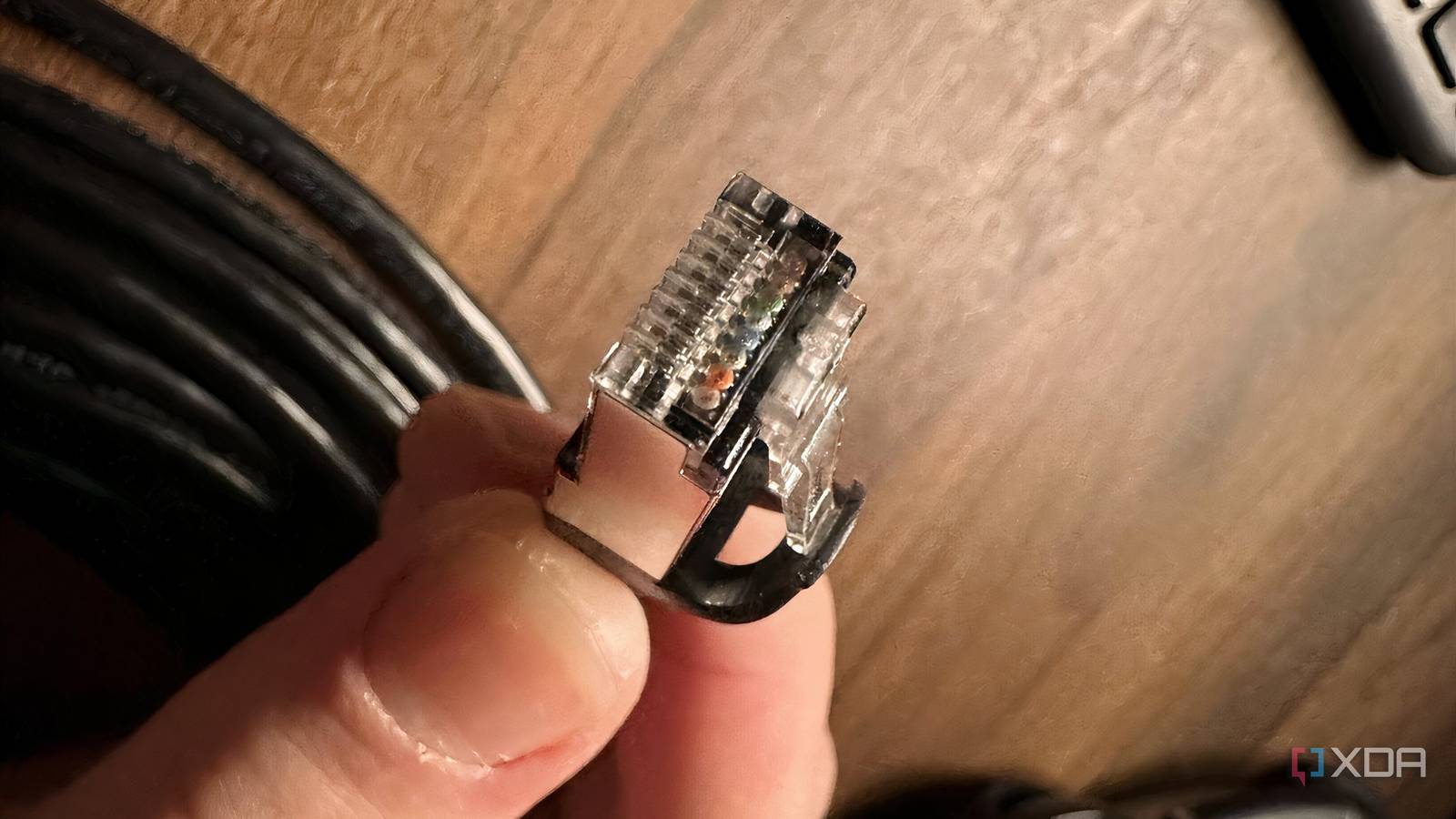 Swapping two cheap Ethernet cables doubled network speeds overnight