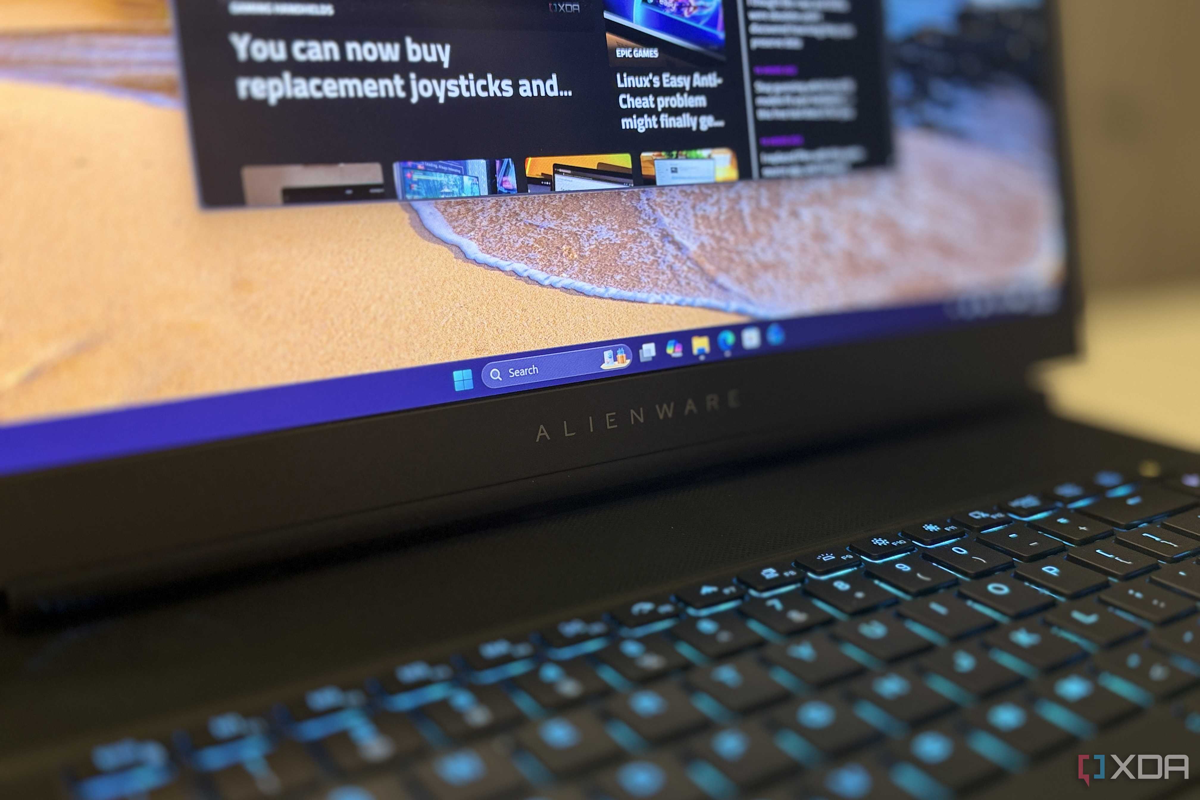 Alienware finally gave the Area-51 the OLED screen it should have had ...