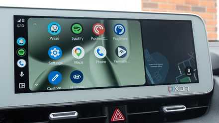 Android Auto with a clean launcher