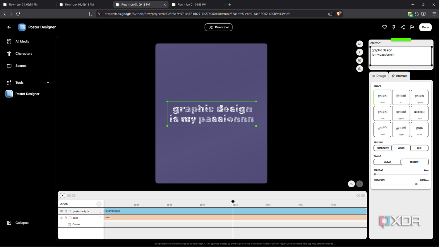 Google Flow Animation Google's most underrated AI tool is actually a free graphics editing ...