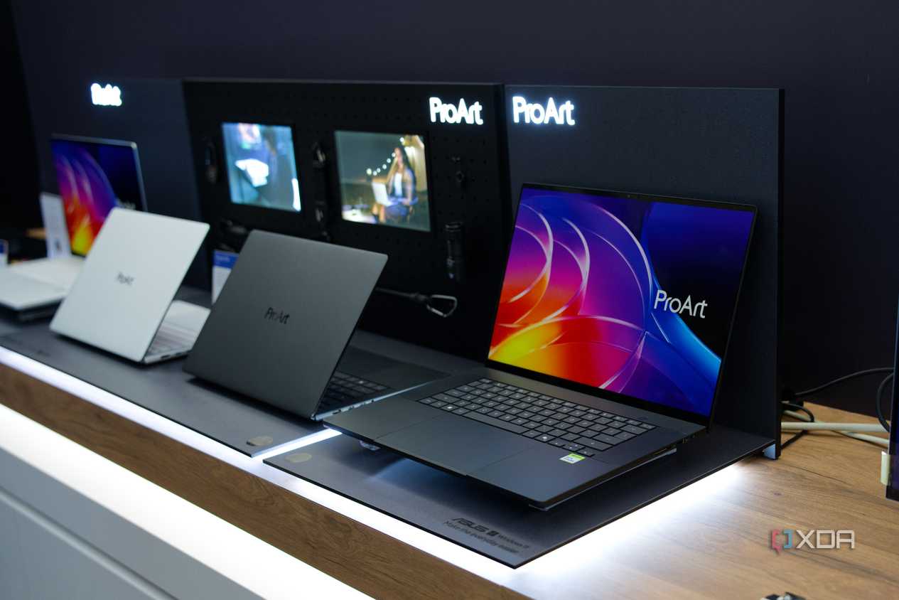 Asus ProArt laptops with the RTX Spark