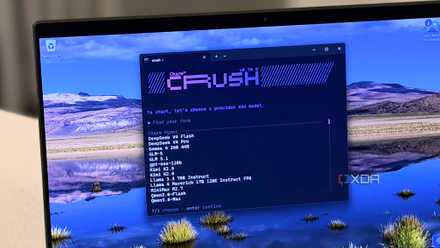 charm crush coding tool in a terminal window