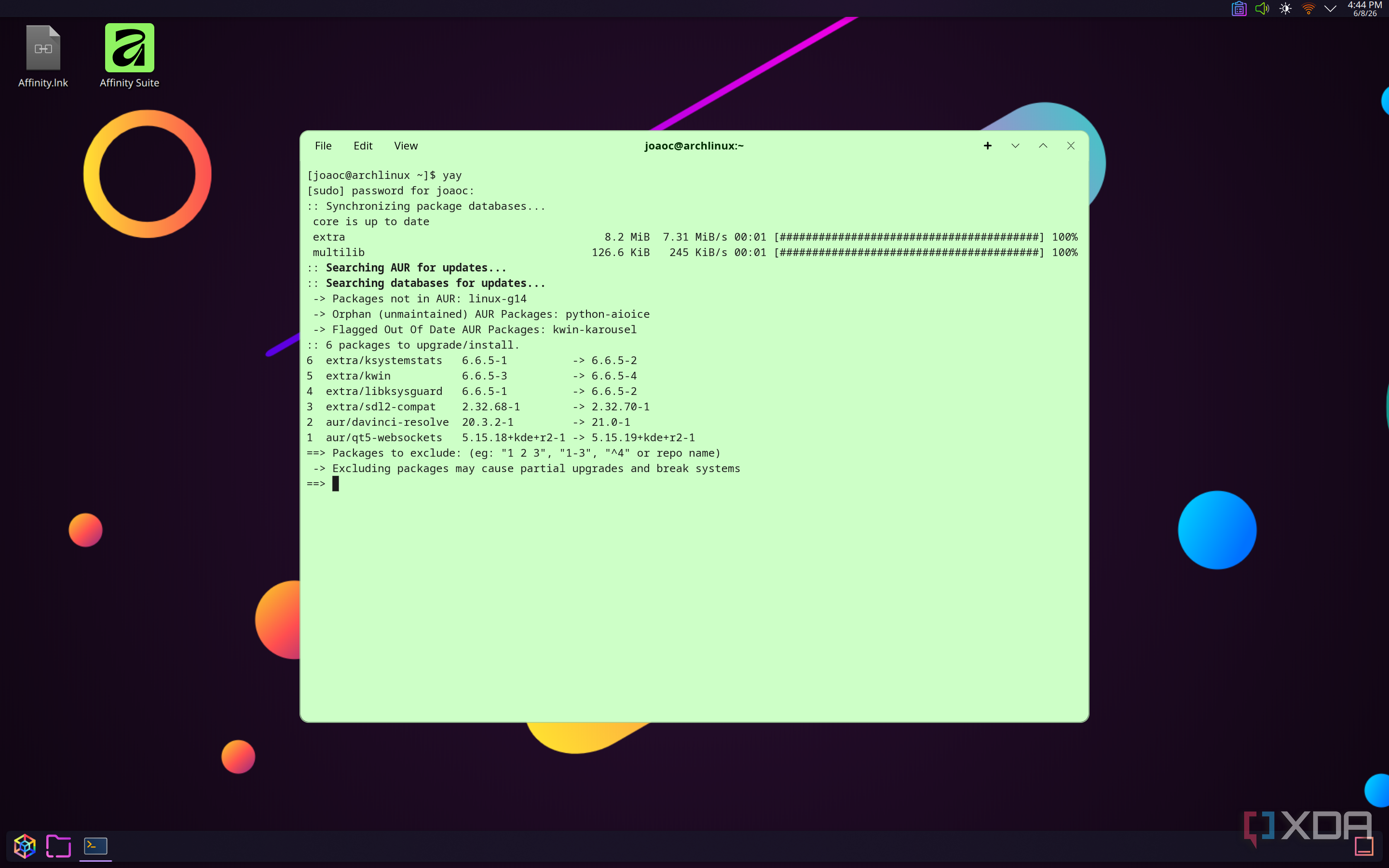 I tried COSMIC apps on KDE, and the customization alone almost made it ...