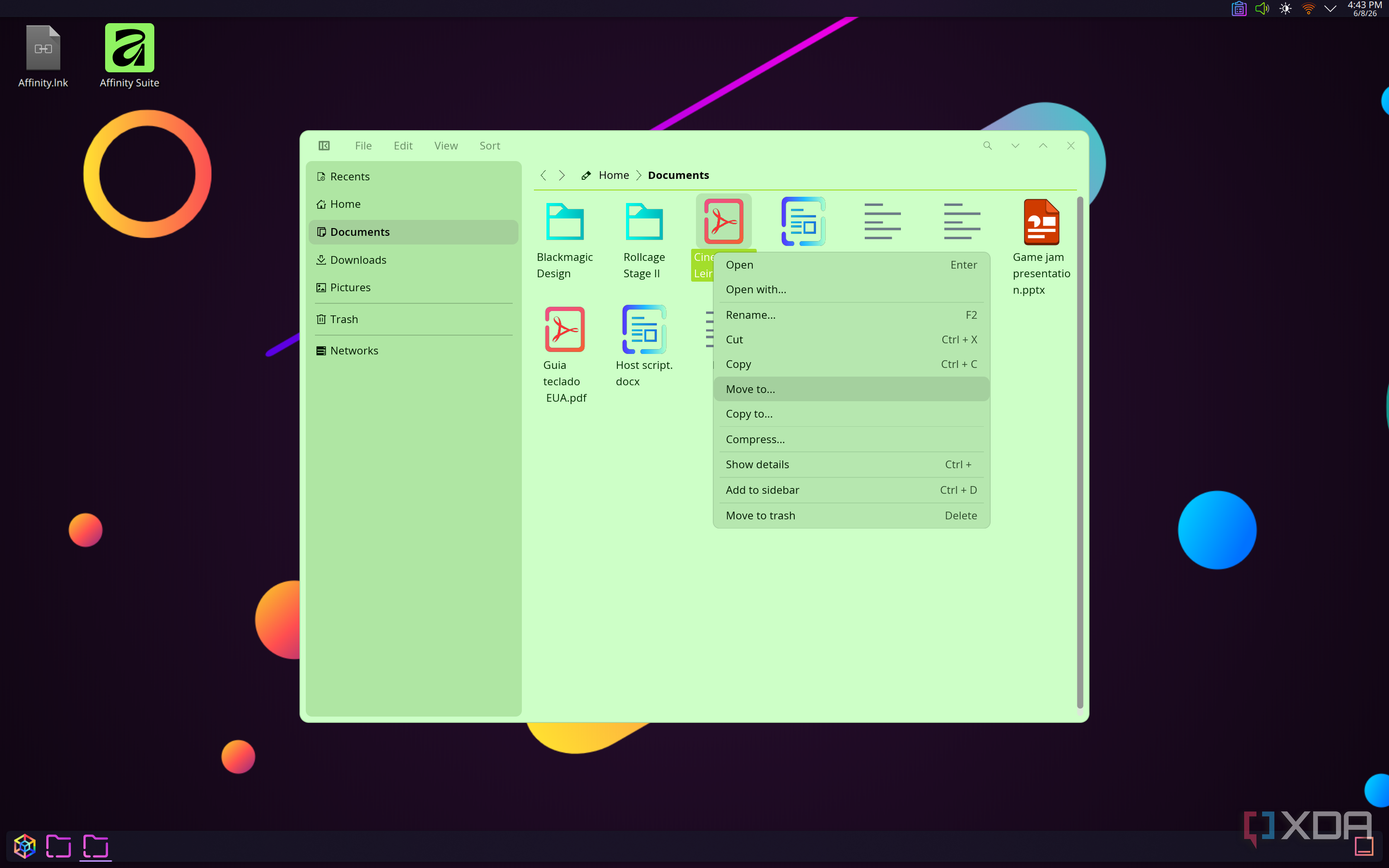 I tried COSMIC apps on KDE, and the customization alone almost made it ...