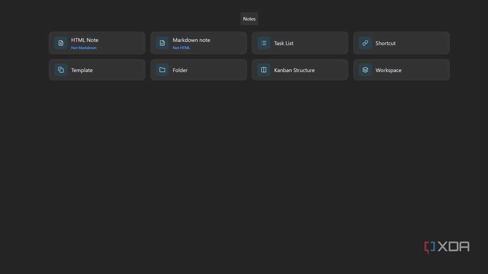 Create a page on poznote
