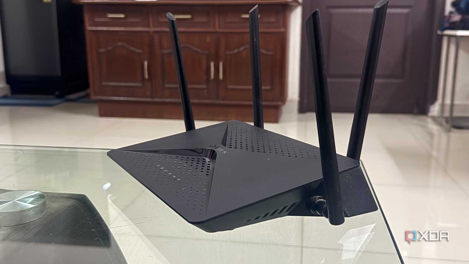 D-Link DIR-882 Wi-Fi router on a table