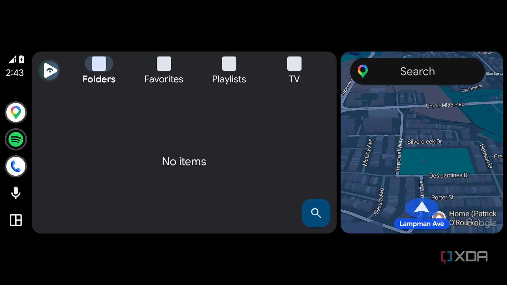 This useful sideloaded Android Auto app lets me watch YouTube, browse ...