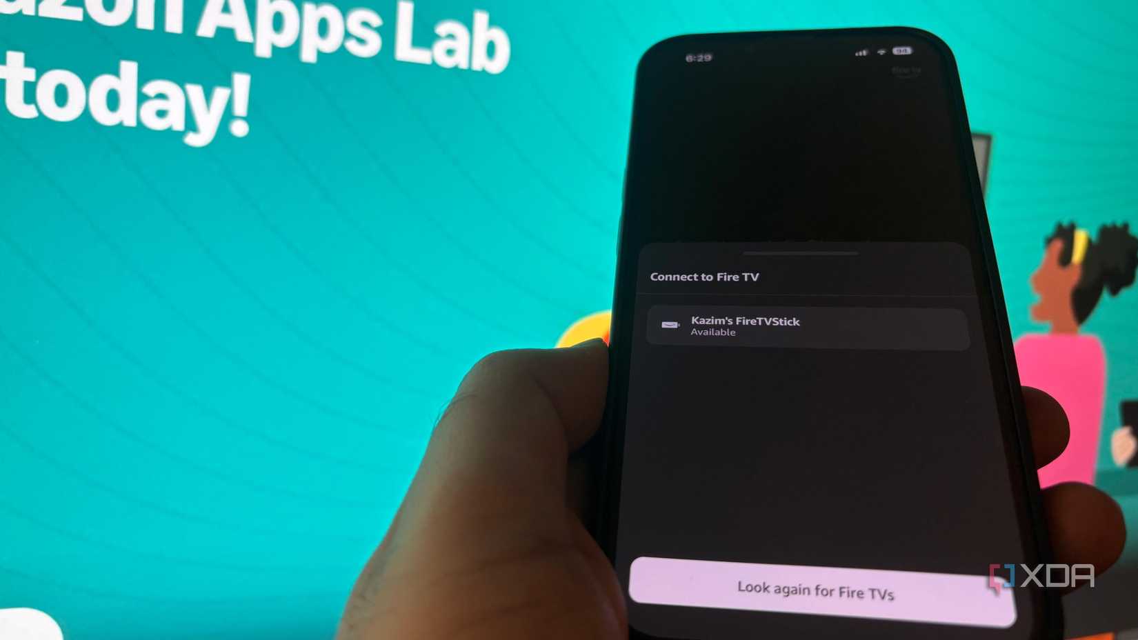 pairing fire tv mobile app with fire tv to use phone as remote control