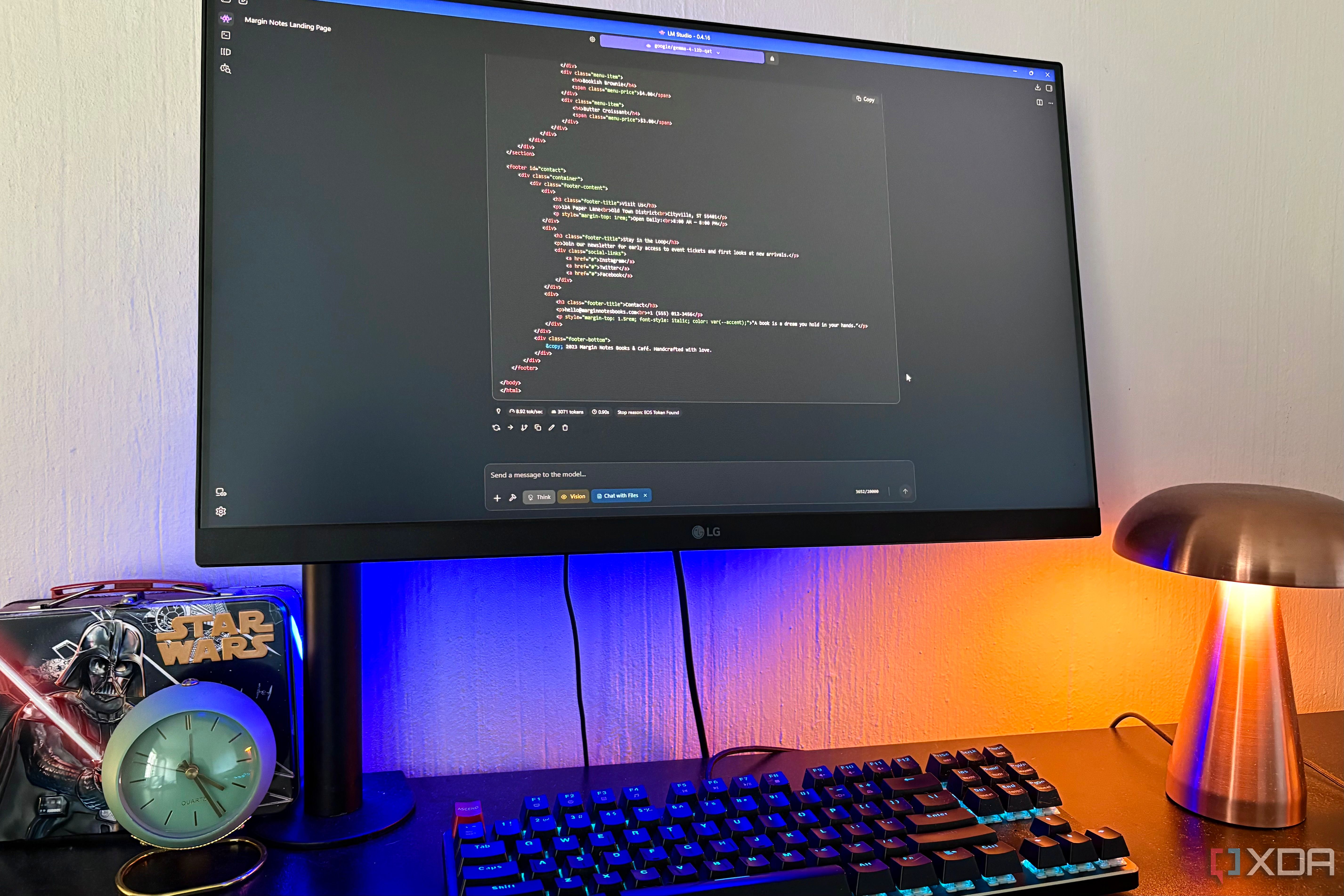 gemma 4 12b generating code in lm studio on desktop pc