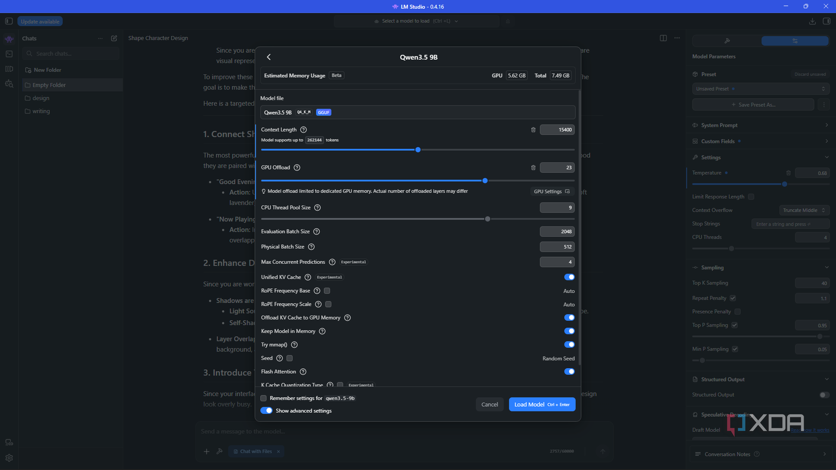 gpu offload in lm studio