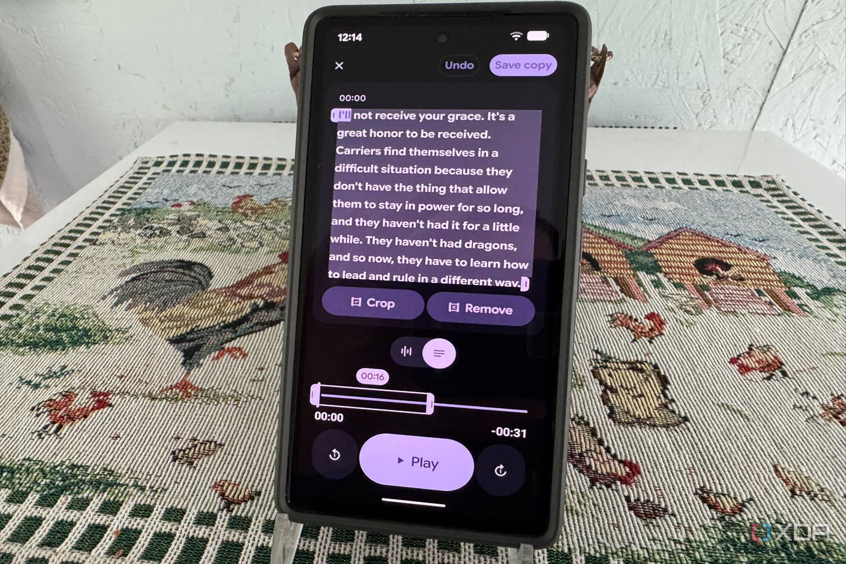 Pixel Recorder app replaces paid transcription service